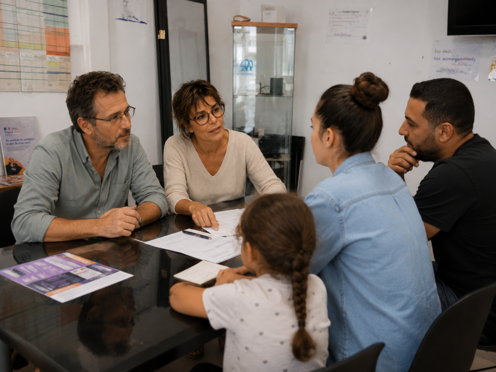 Accompagnement d’une famille dans l’utilisation du numérique à La Toupie Informatique