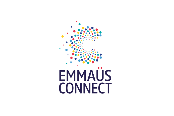 Logo d’Emmaüs Connect, partenaire de La Toupie Informatique