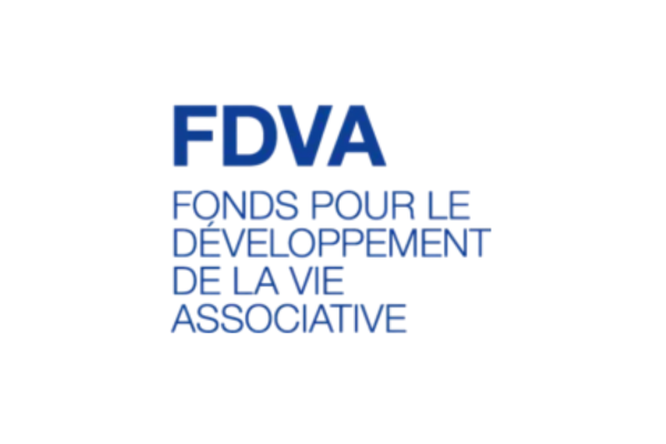 Logo du Fonds pour le développement de la vie associative, soutien de La Toupie Informatique